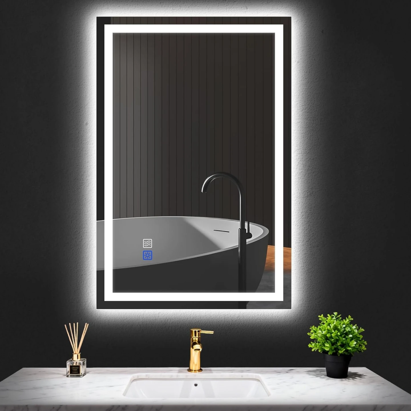 HYPERLITE LED Bathroom Mirror with Lights BNIB