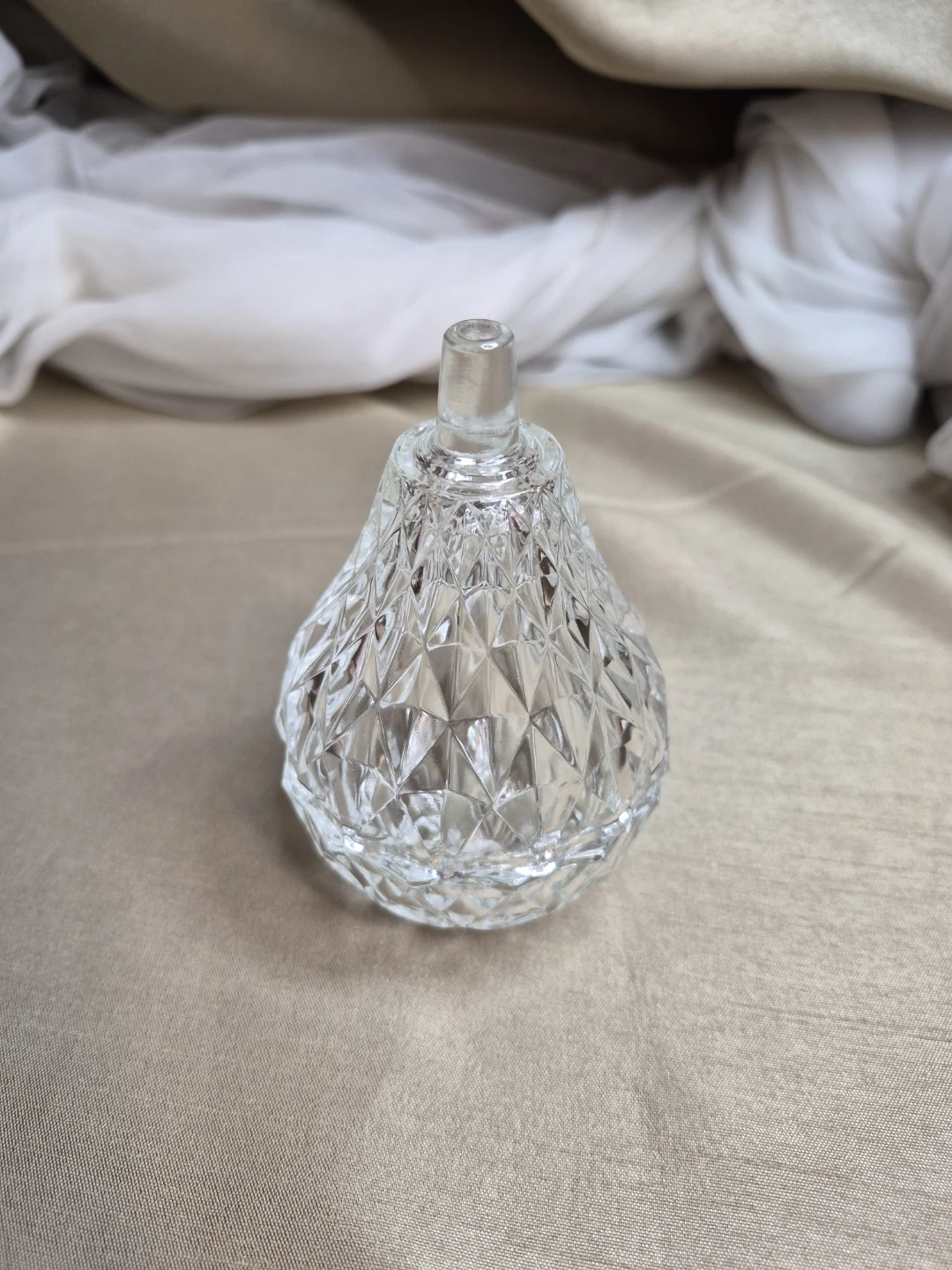 Beautiful 4" Pear Shaped Glass Trinket Holder - Italy - photo 3