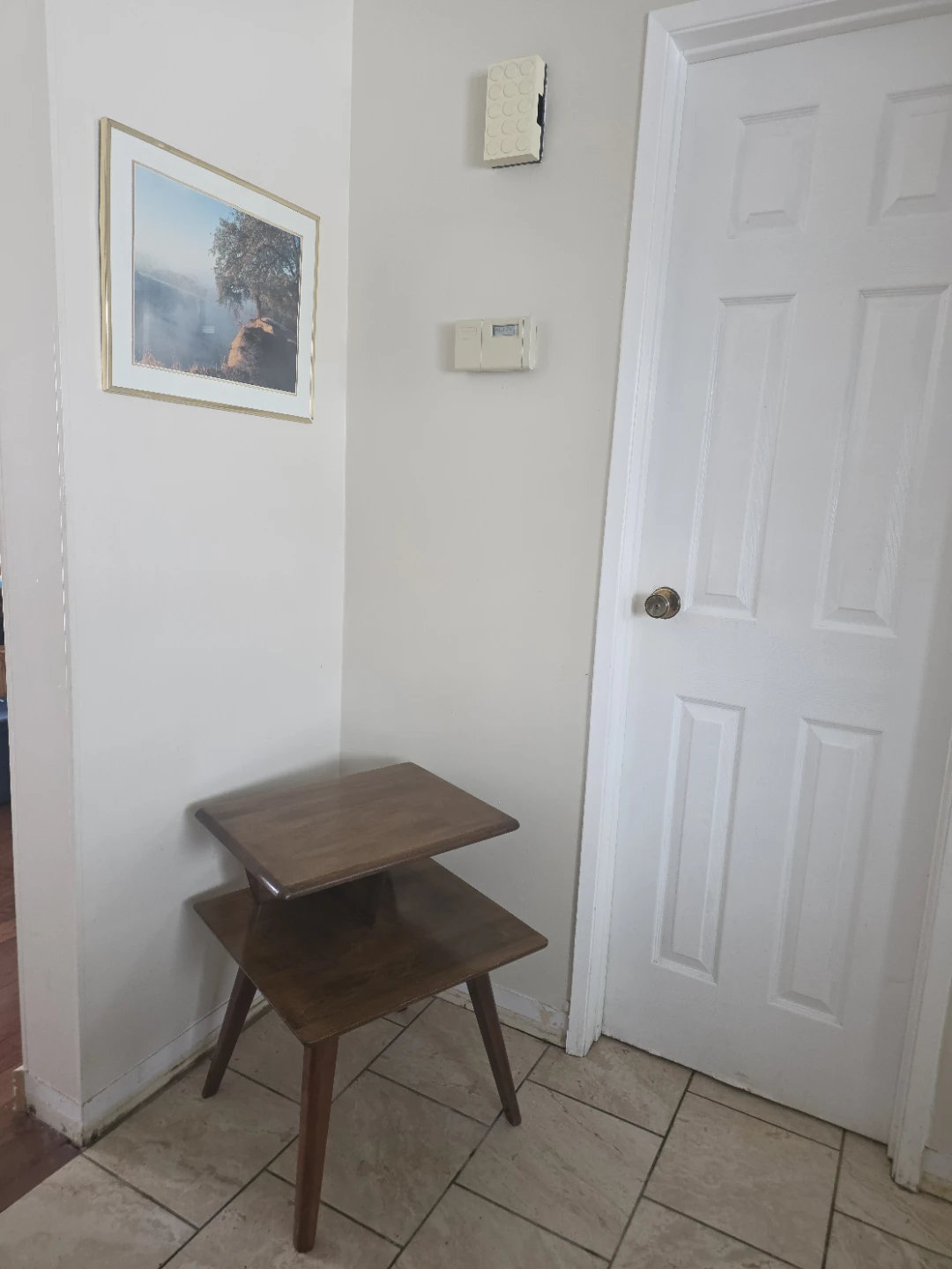 2-Tier Wood Side Table - photo 5