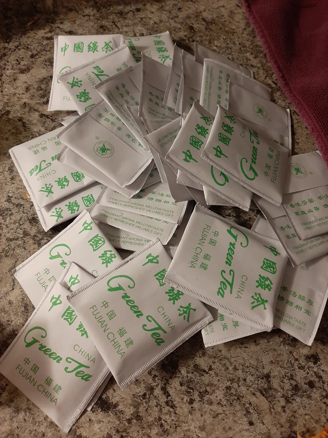 FREE Green Tea Fujian Tea Bags
