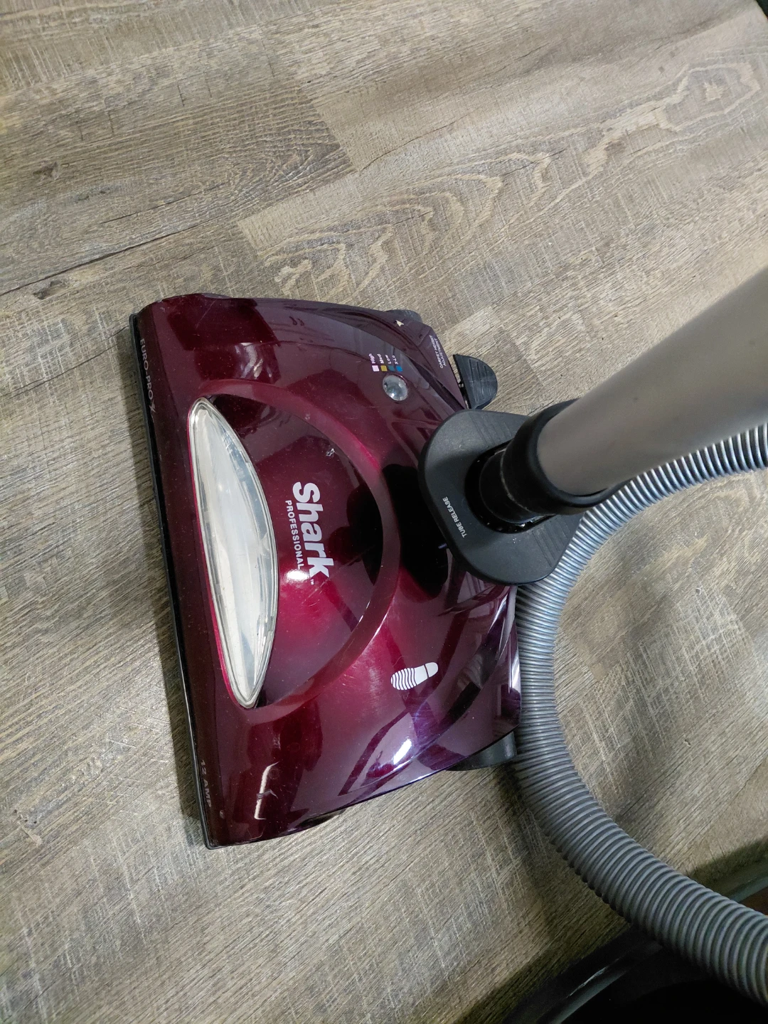 Shark Professional Canister Vacuum Cleaner - Burgundy