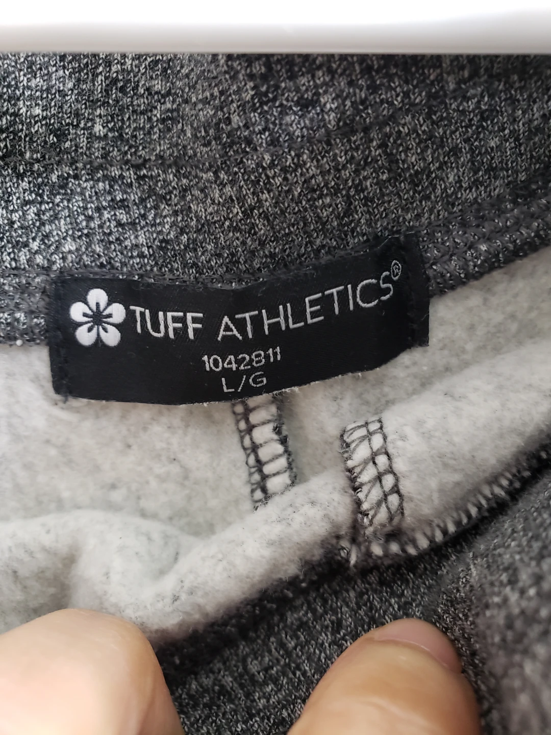 Brandnew Tuff Athletics Grey Sweatpants Size L/G - photo 3