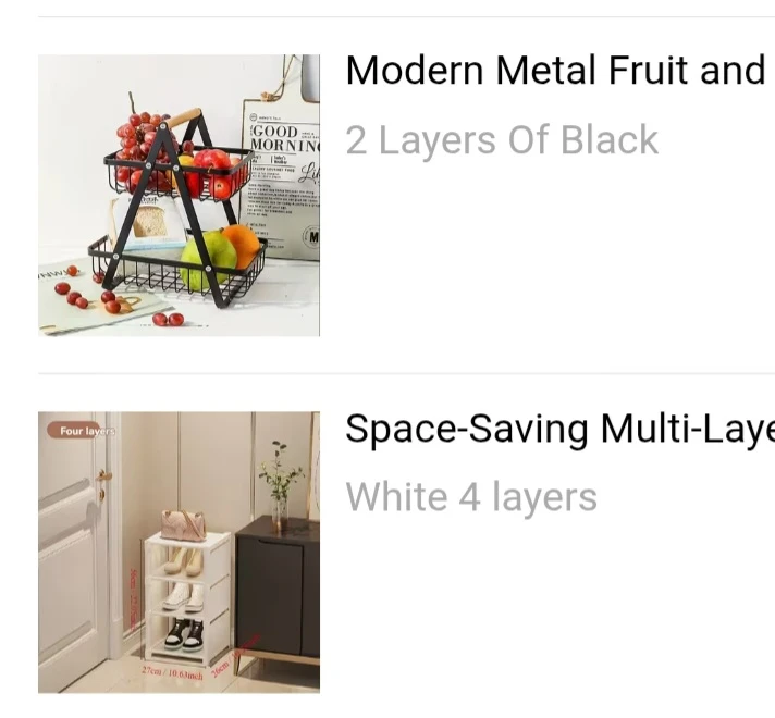 4 levels white shoe box