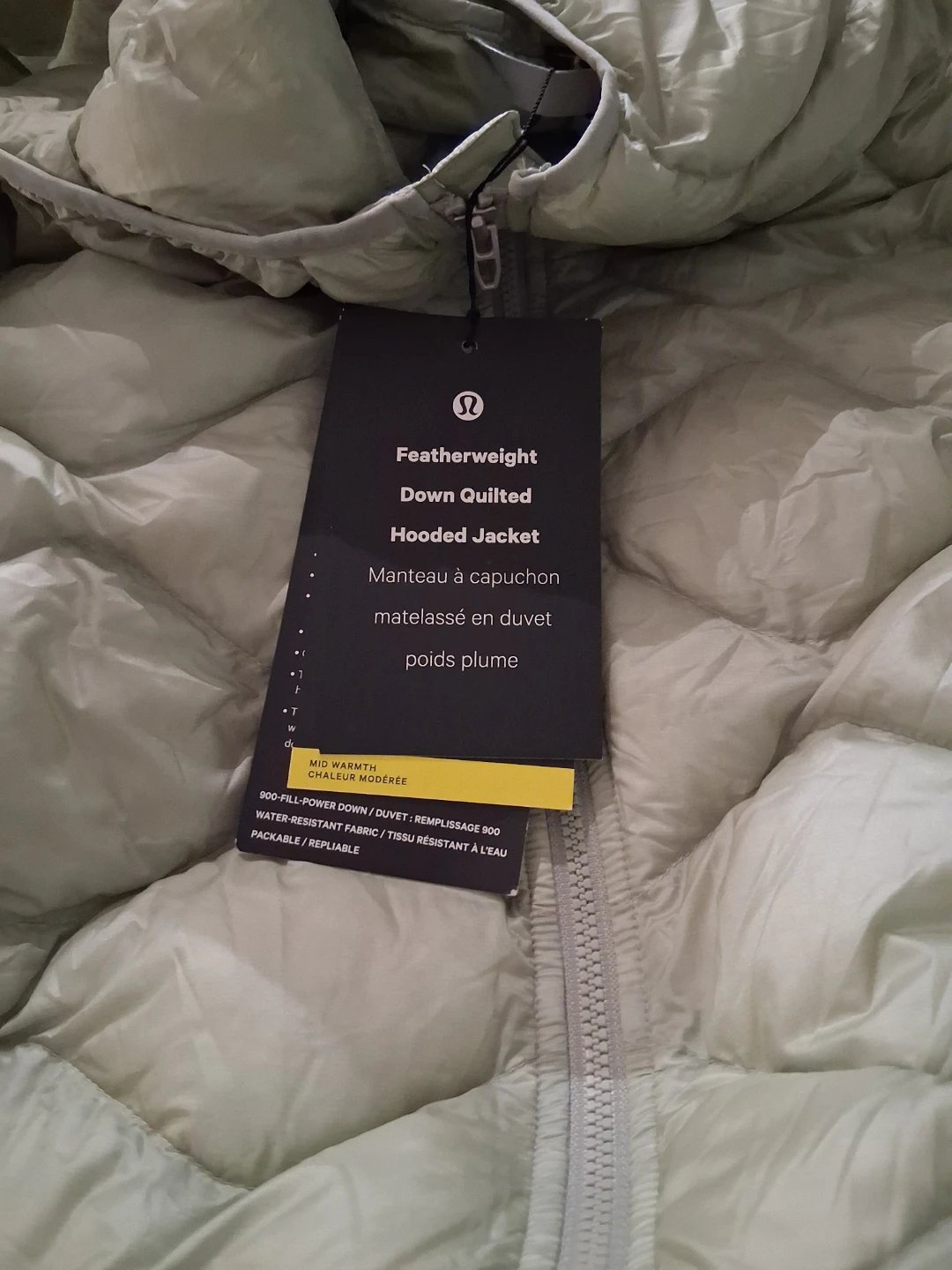 Lululemon Featherweight Down Quilted Hooded Jacket XS - photo 3