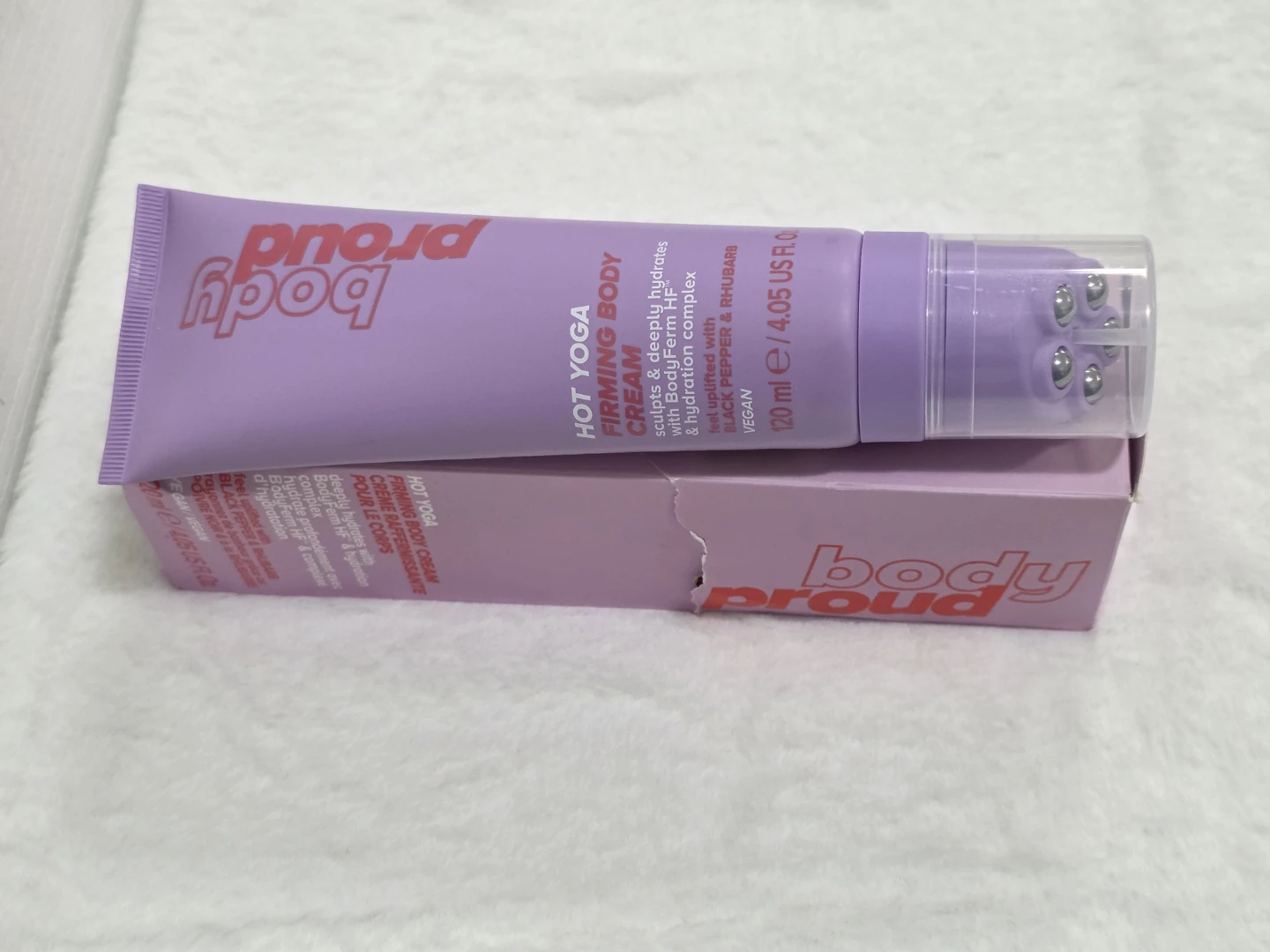 Body Proud Hot Yoga Firming Body Cream 120ml - photo 2