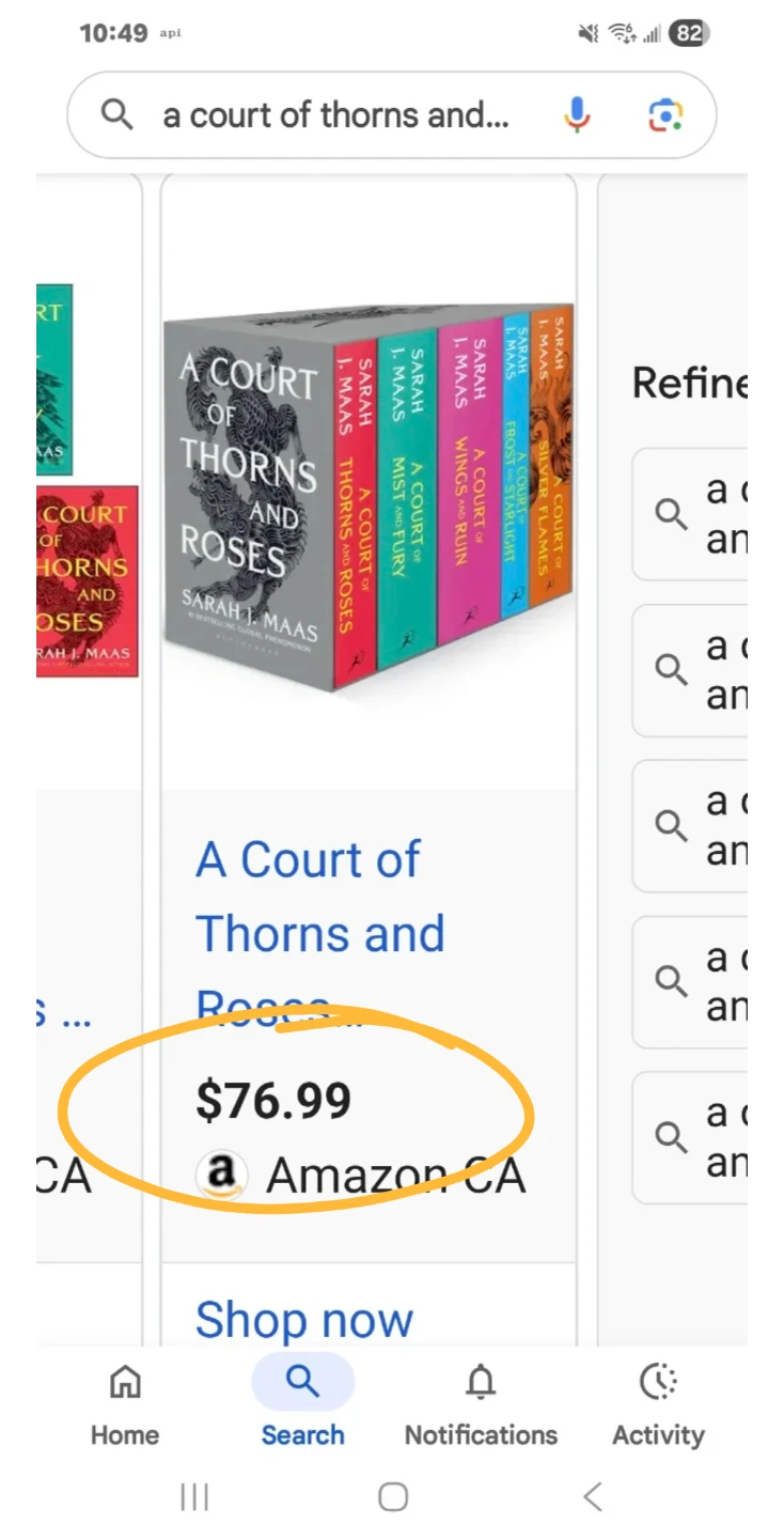 A Court of Thorns and Roses Box Set - photo 2