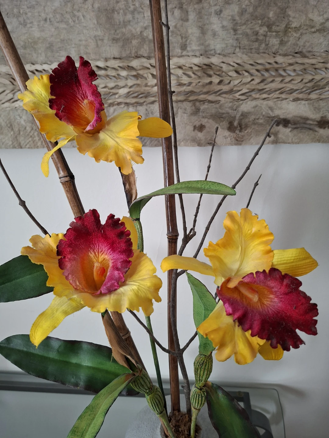 Silk Orchid Floral Arrangement🥕 - photo 2
