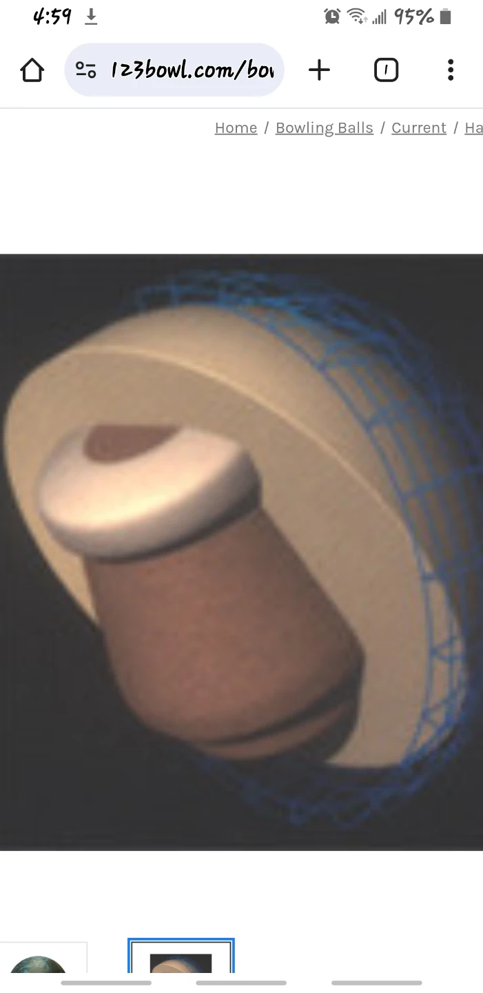 14 pound Hammer-Turbo Diesel Bowling Ball - photo 4