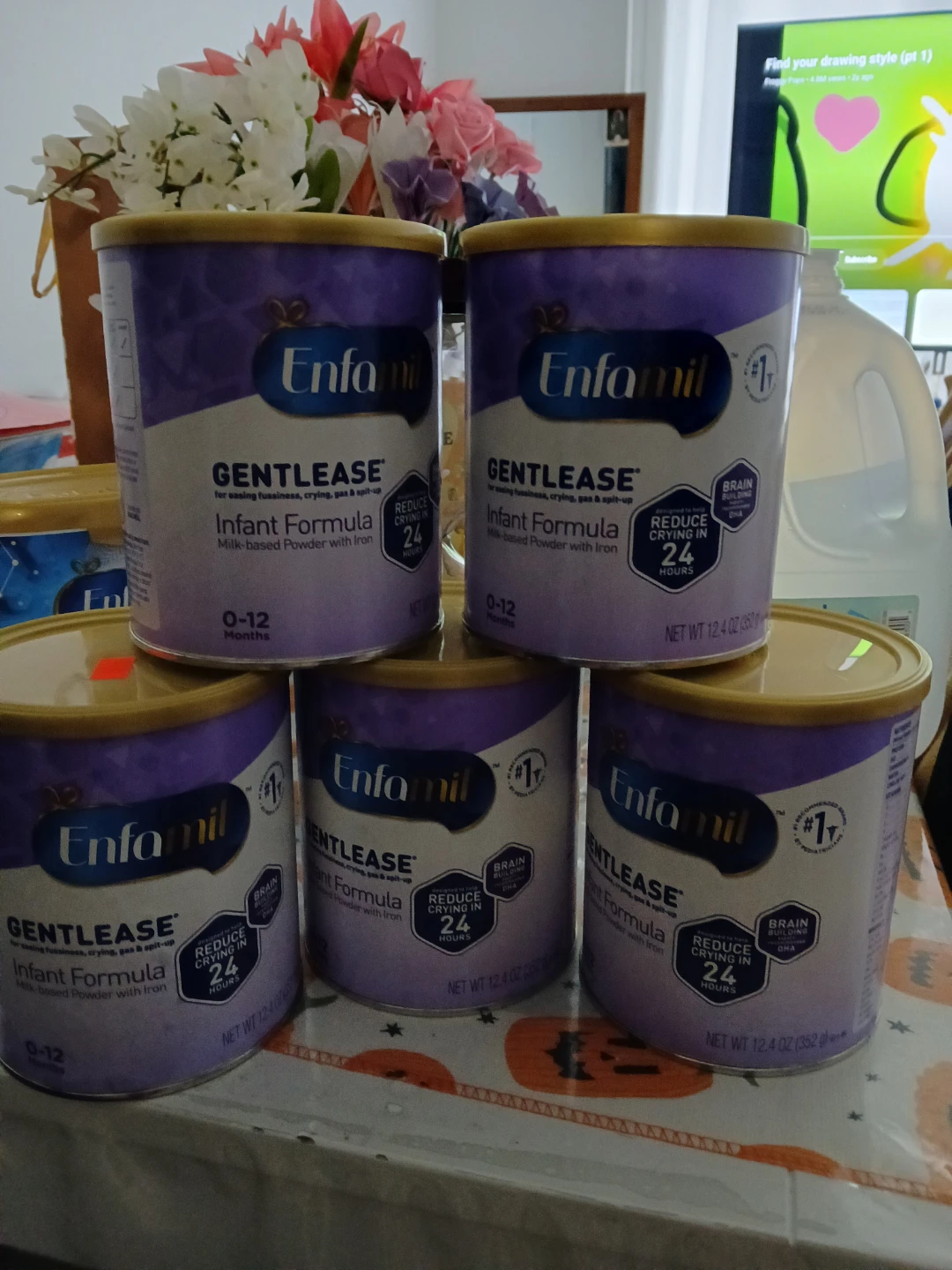 Enfamil Gentlease Infant Formula 5-Pack