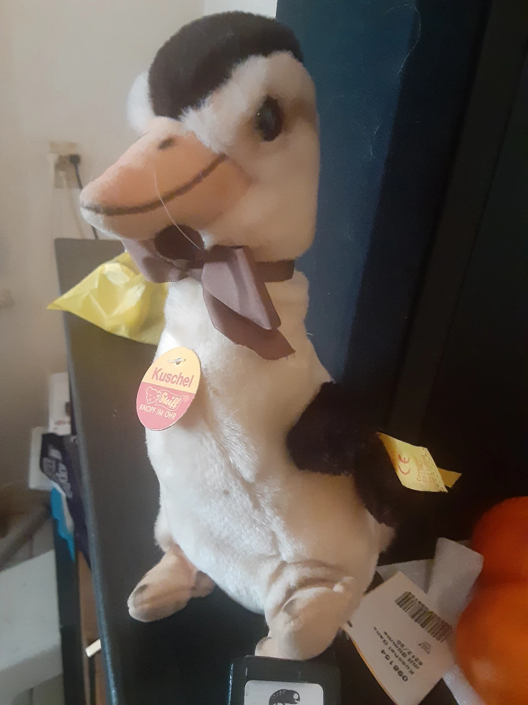 Steiff Kuschel Goose Plush Toy with tags - photo 3