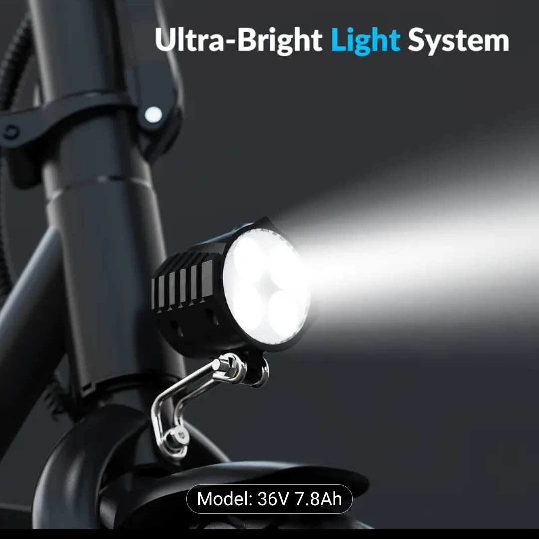 Black Electric Scooter with Rear Basket - photo 5