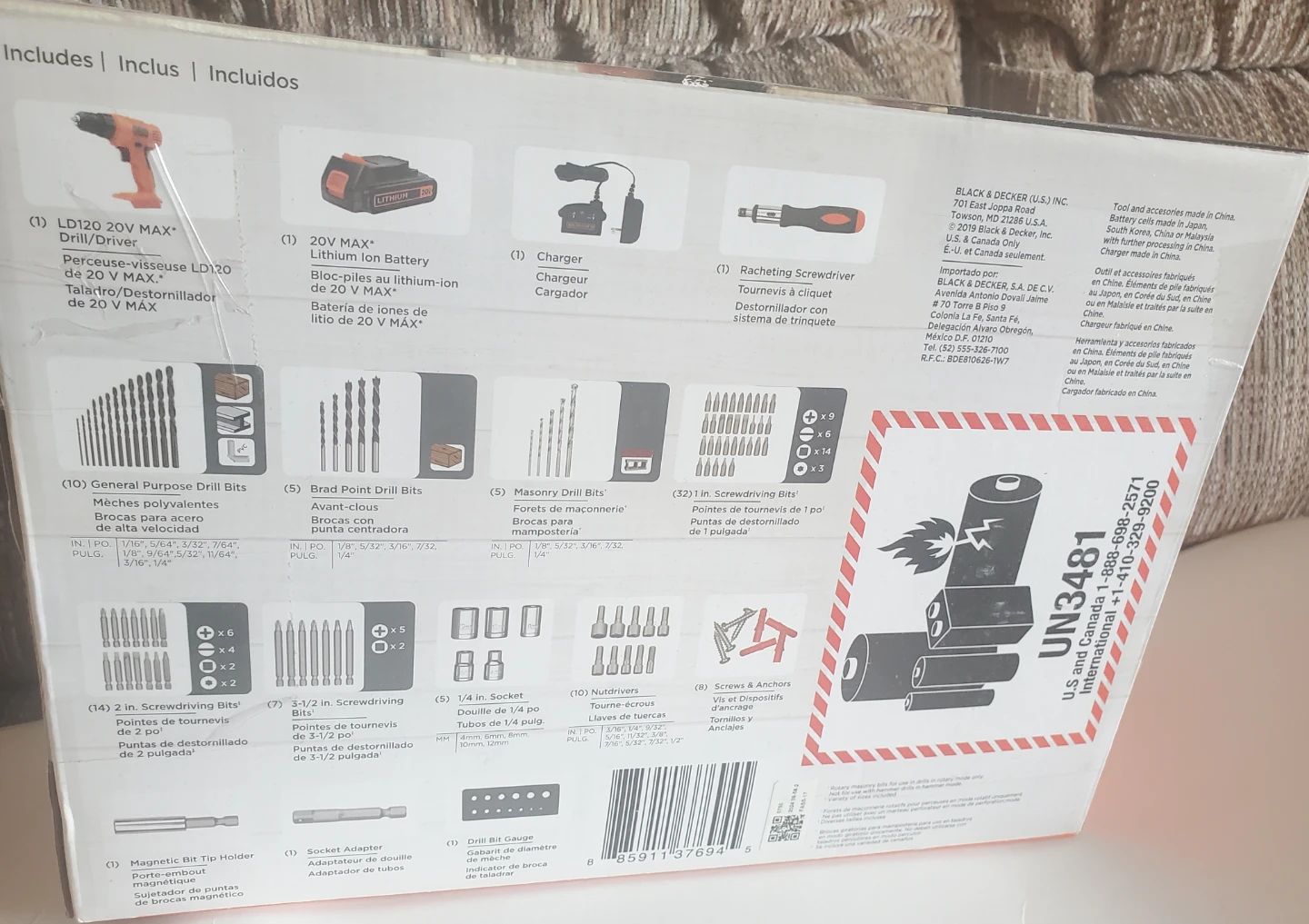 BLACK+DECKER 20V MAX Lithium Ion Drill/Driver - photo 4