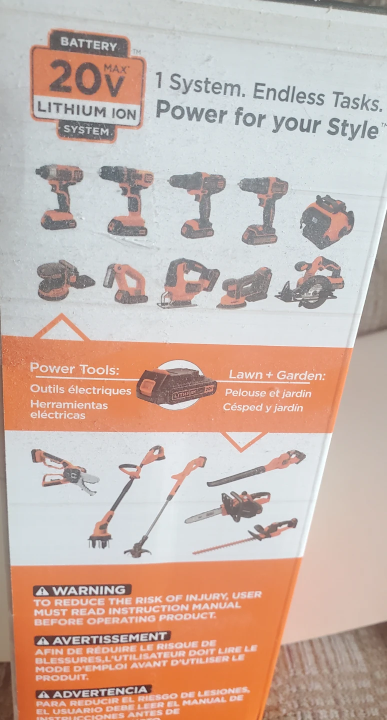 BLACK+DECKER 20V MAX Lithium Ion Drill/Driver - photo 5