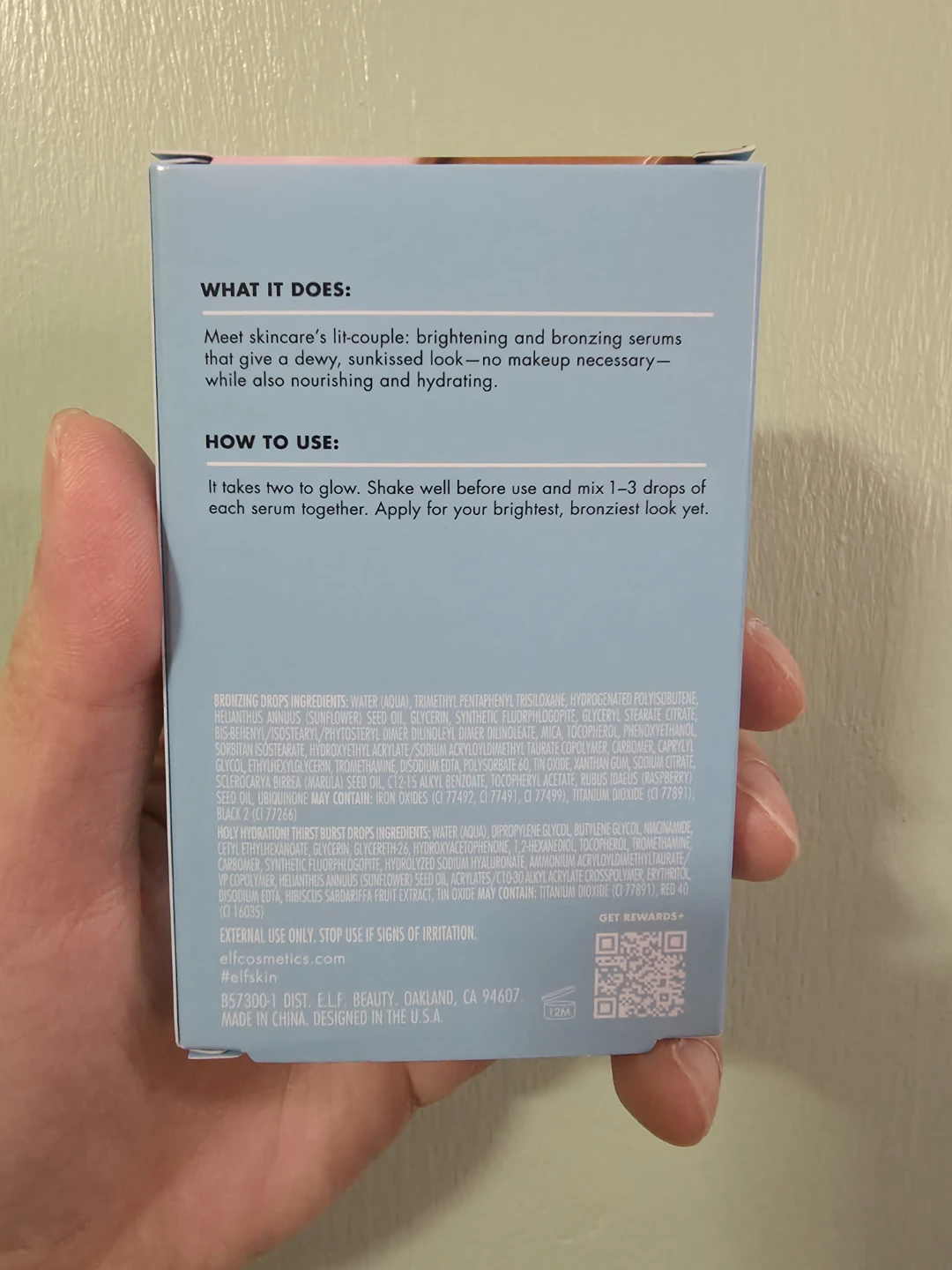 e.l.f. Skin Bronzing & Thirst Burst Drops Duo - photo 2