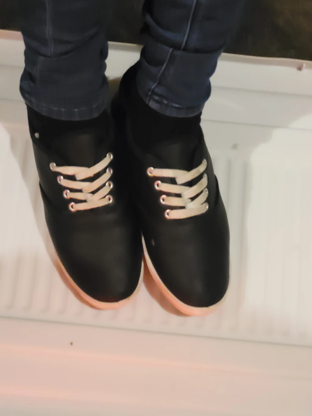 Black Lace-Up Sneakers - photo 2