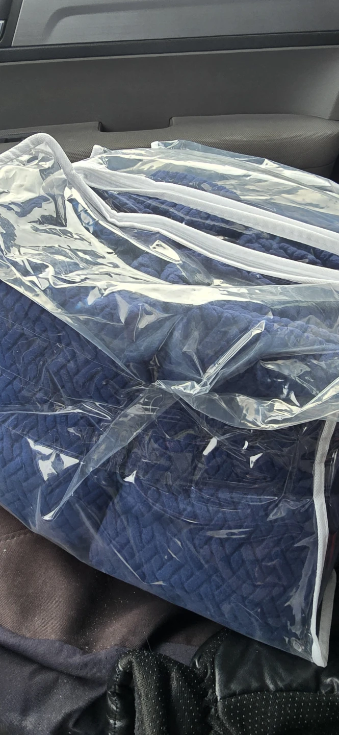 Dark Blue Chair Covers - Lot of 3