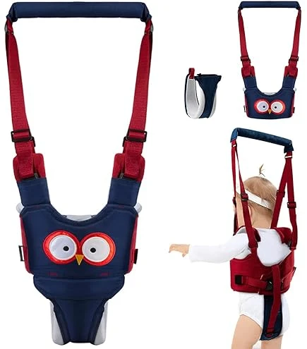 NARUTOO Baby Walker Assistant Harness with Owl Design