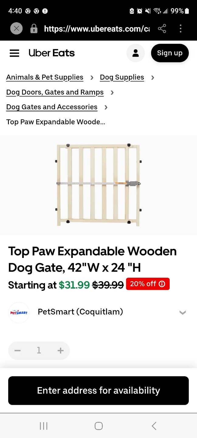 Top Paw Expandable Wooden Dog Gate - photo 2