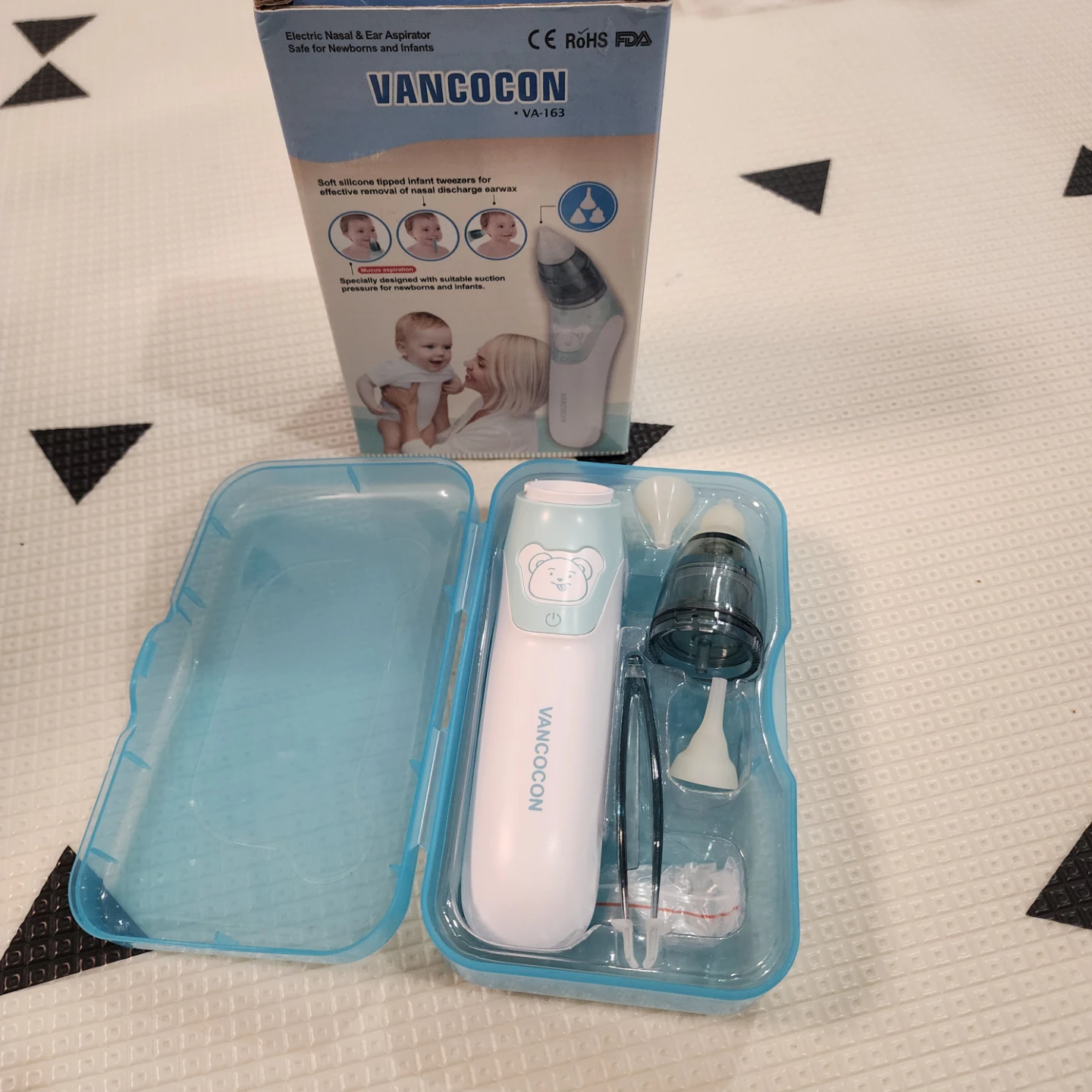 VANCOCON Electric Nasal & Ear Aspirator with Case