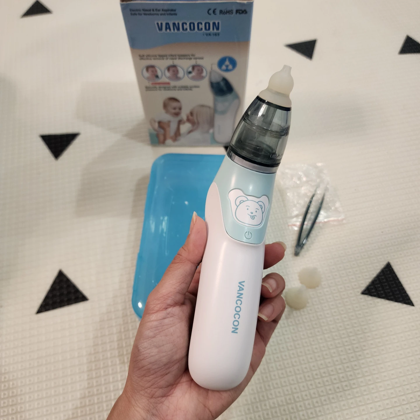 VANCOCON Electric Nasal & Ear Aspirator with Case - photo 2