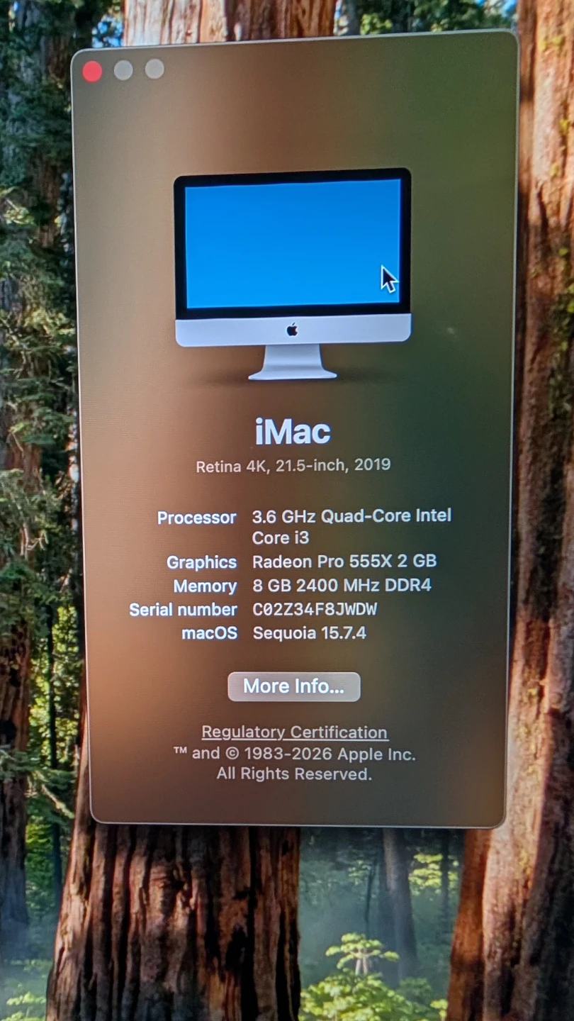 Selling My 21.4 inch iMac 2019, 1TB, Price Is Firm! - photo 2