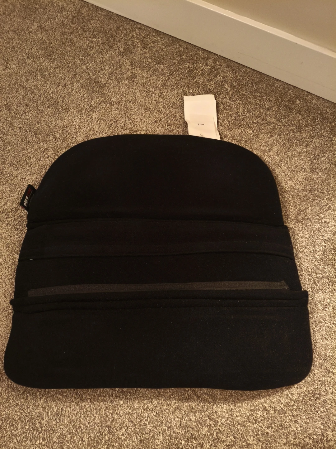 Black Infant/Toddler Travel Pillow