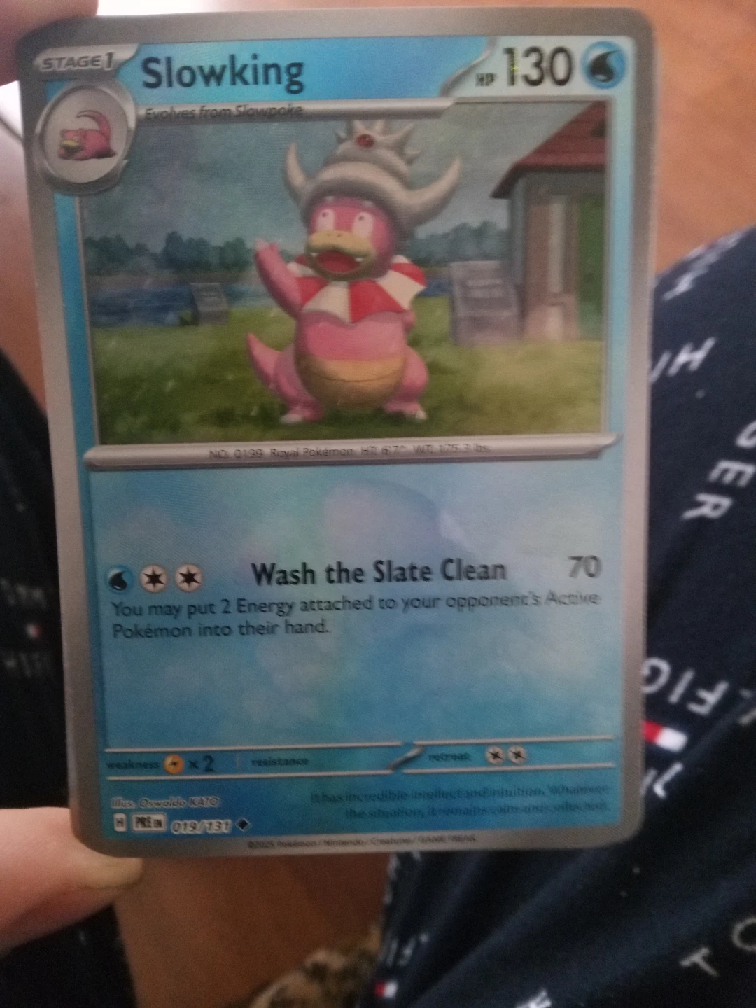 Pokemon Slowking Card 019/131