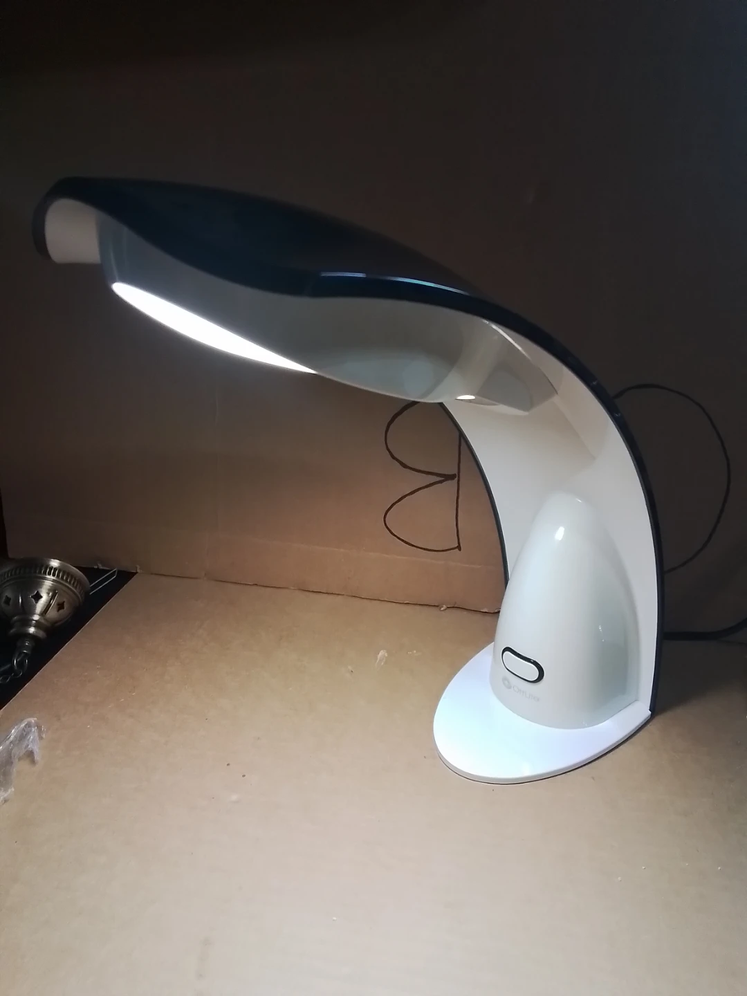OttLite 13W Corded Plastic Desk/Table Lamp