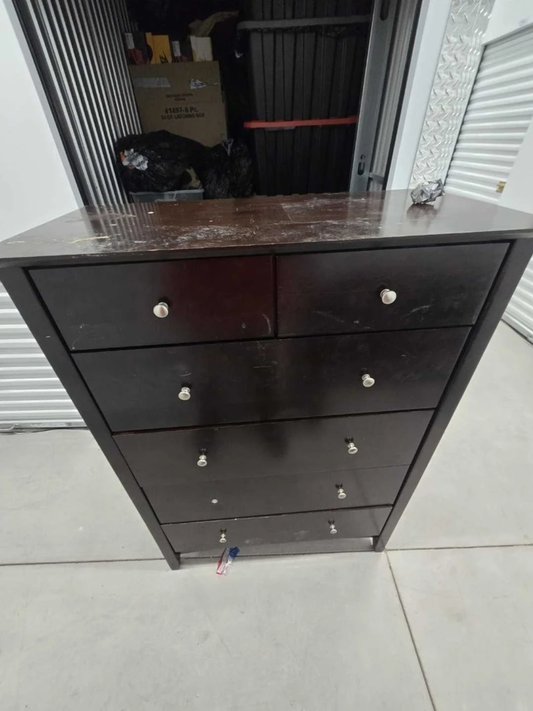 Ikea Dark Brown 6-Drawer Dresser