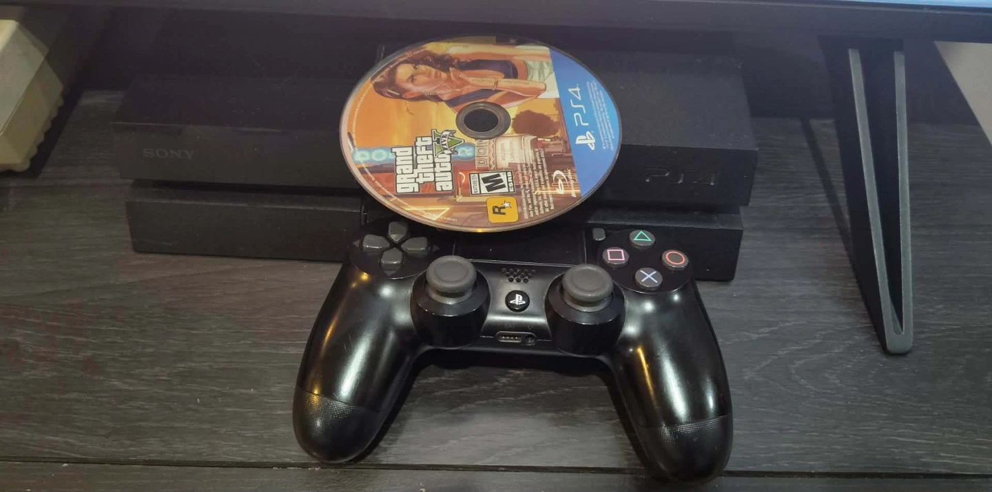 Sony PlayStation 4 Console with Grand Theft Auto V Disc