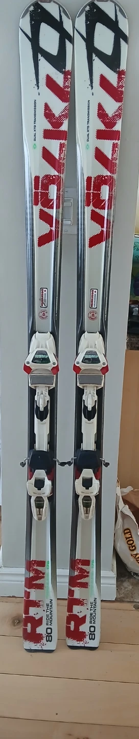 Volkl "Ride The Mountain" 80 Skis with Bindings