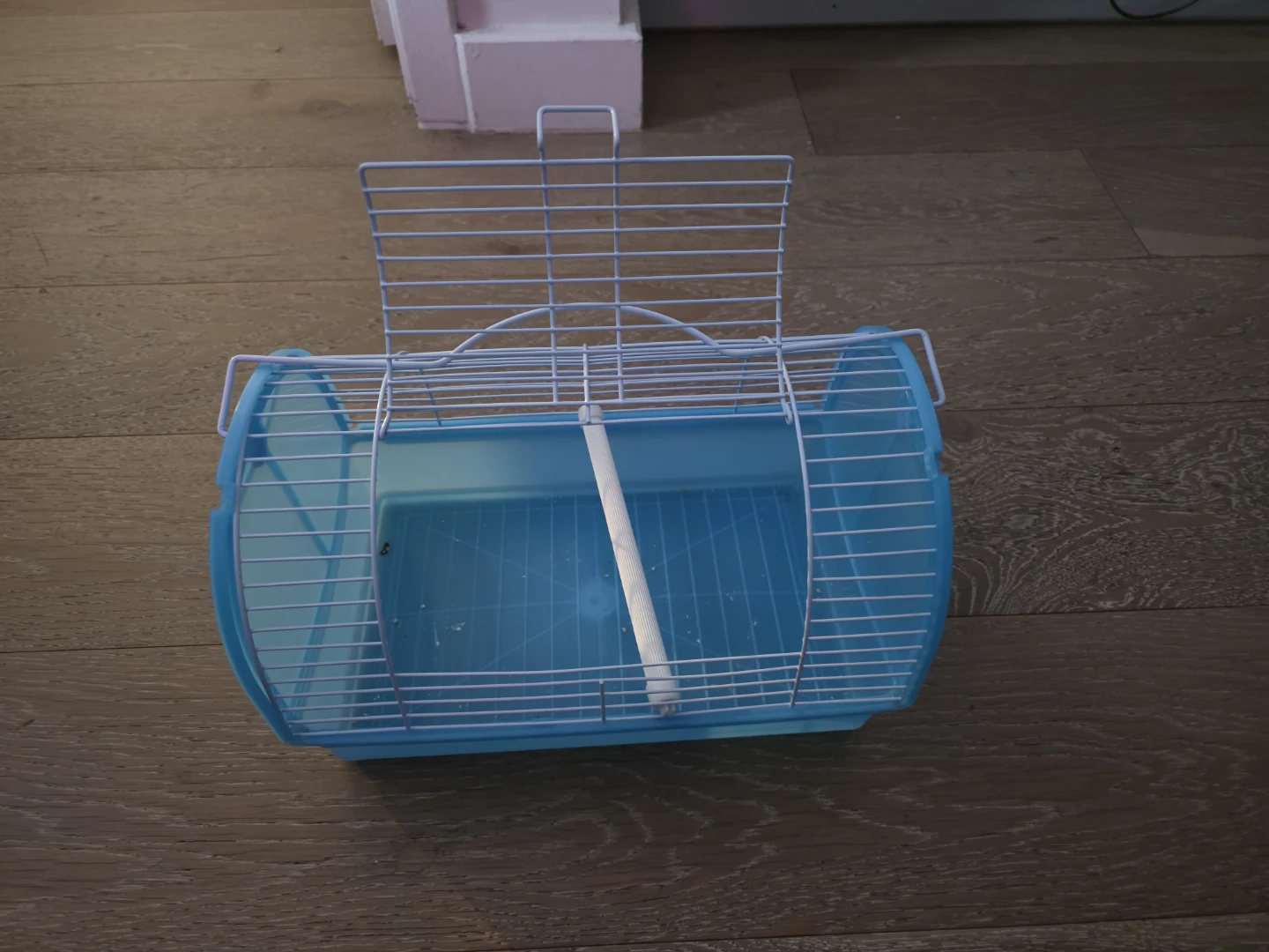 Blue Small Animal Cage with Handle - photo 2