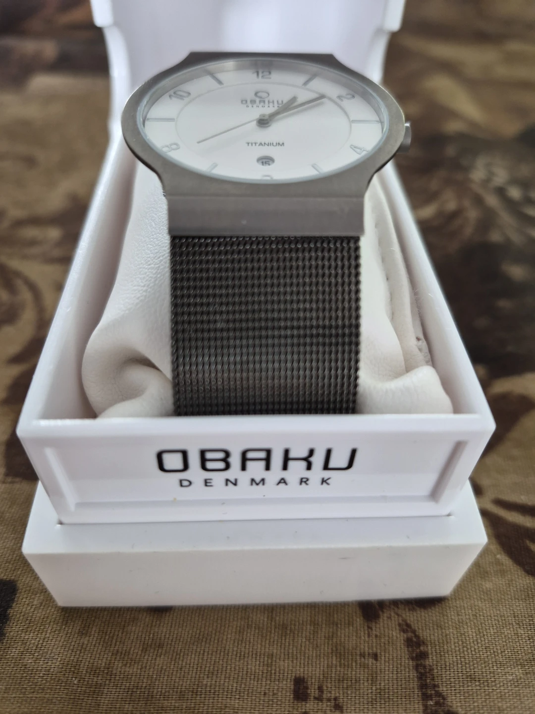 Obaku Denmark Titanium 7mm Men's Watch - photo 3