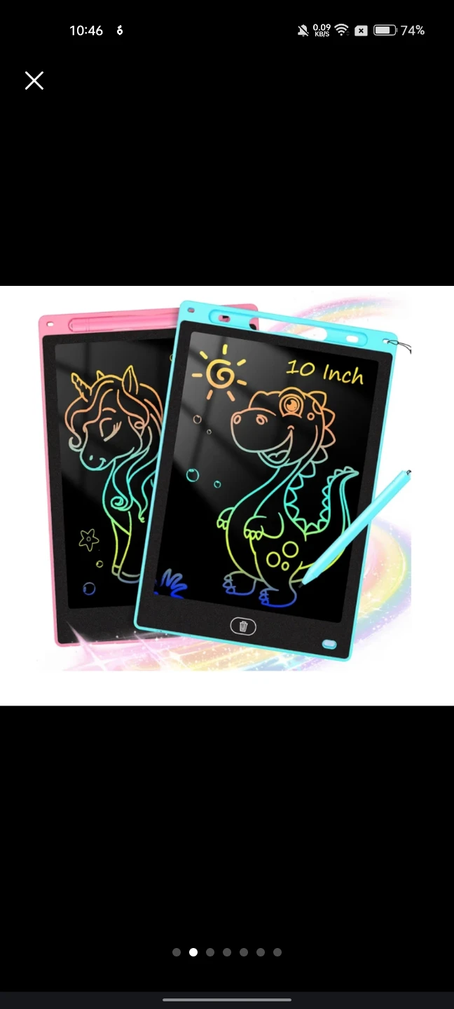 kids reusable electronic drawing board. - photo 4