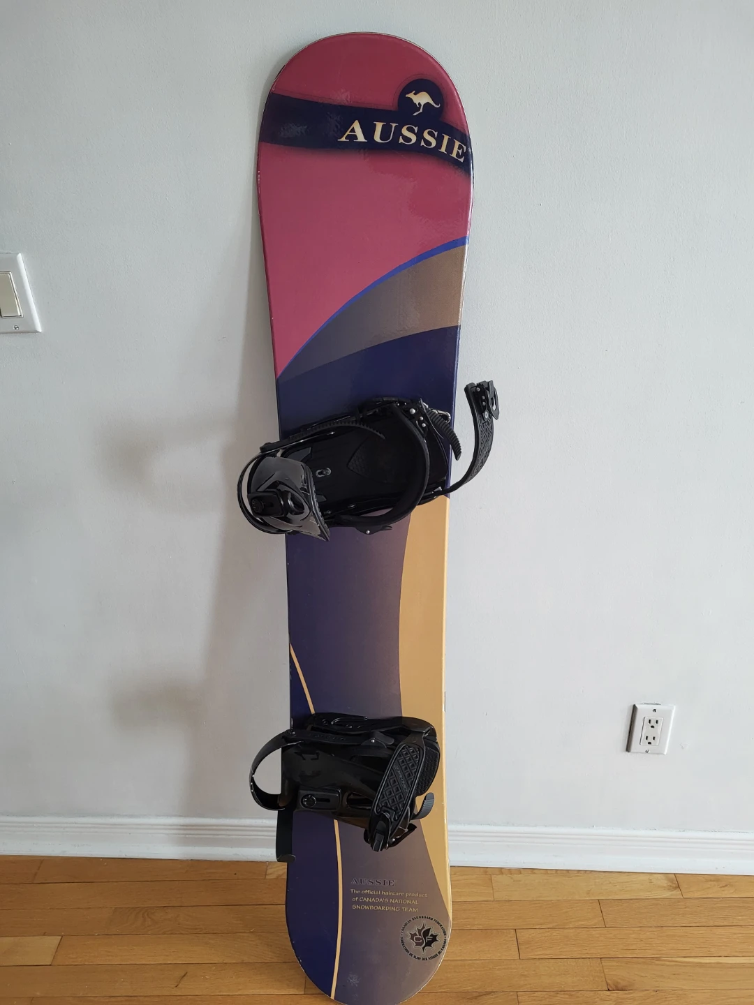 Aussie Snowboard with Burton Snowboard Bag