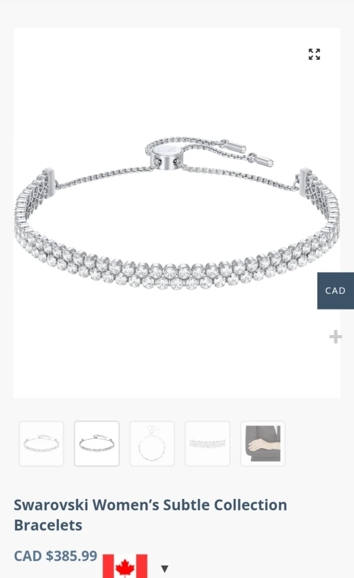 Swarovski Women's tennis braclet