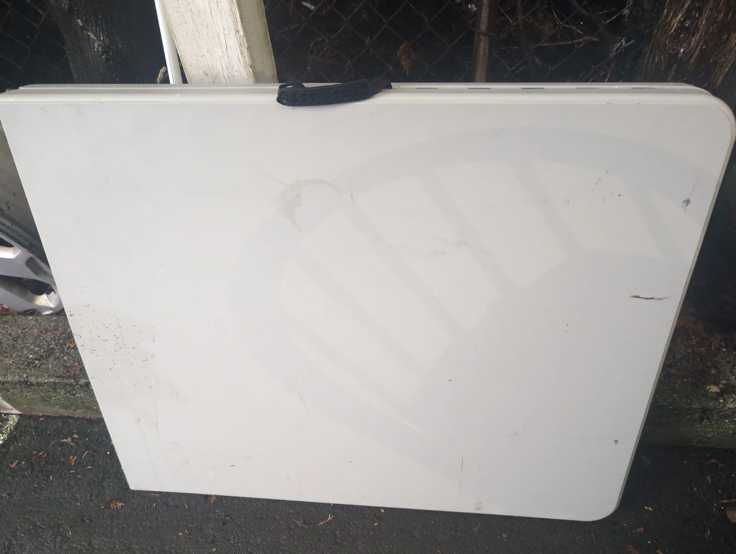 White Folding Table