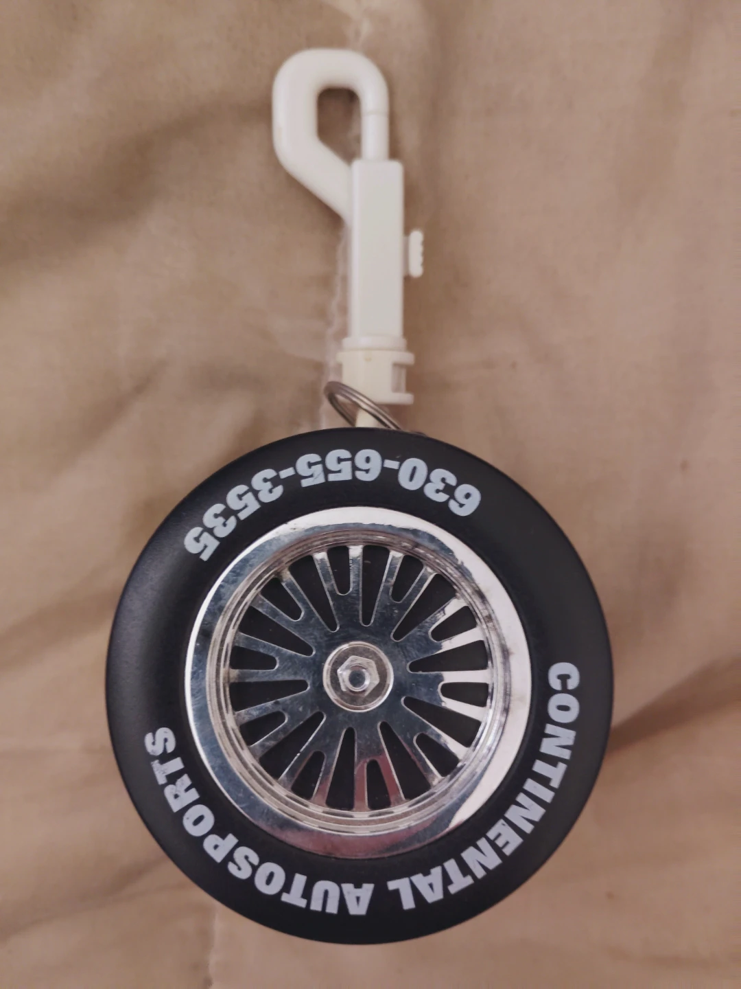 Ferrari Continental Autosports Tire Keychain
