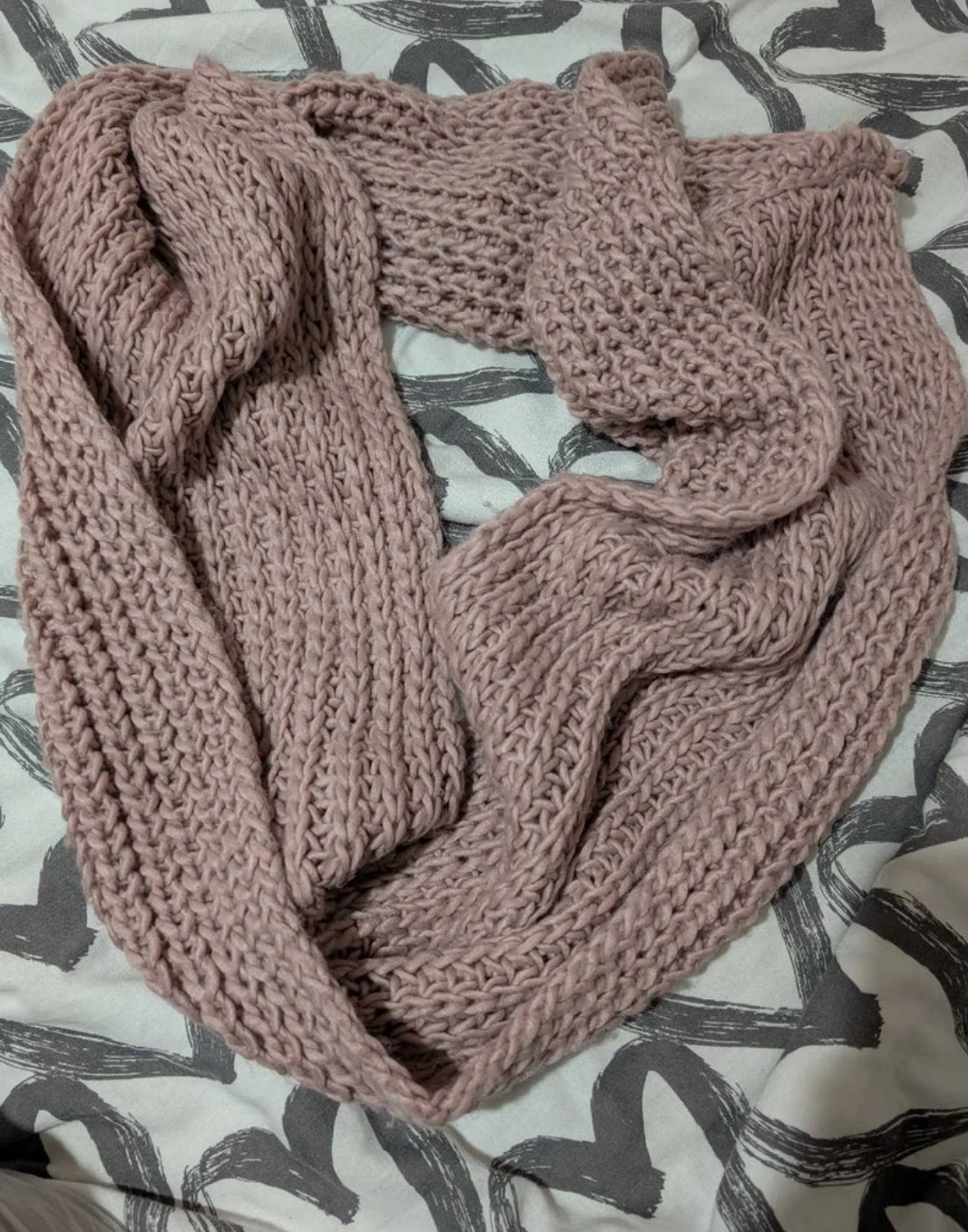 Pink Infinity Scarf - photo 2