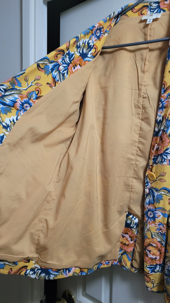 LINEN Floral Blazer - photo 4