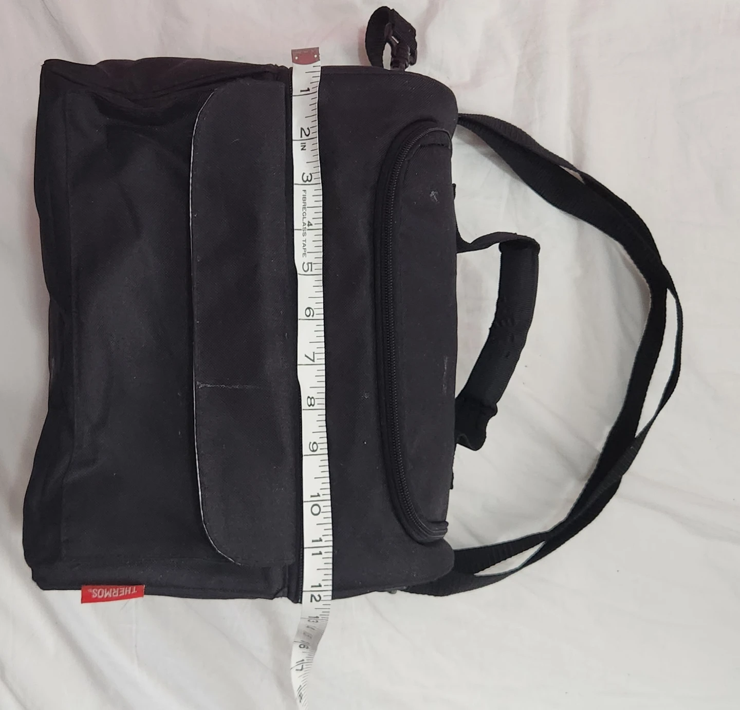 Black Thermos Insulated Lunch Bag