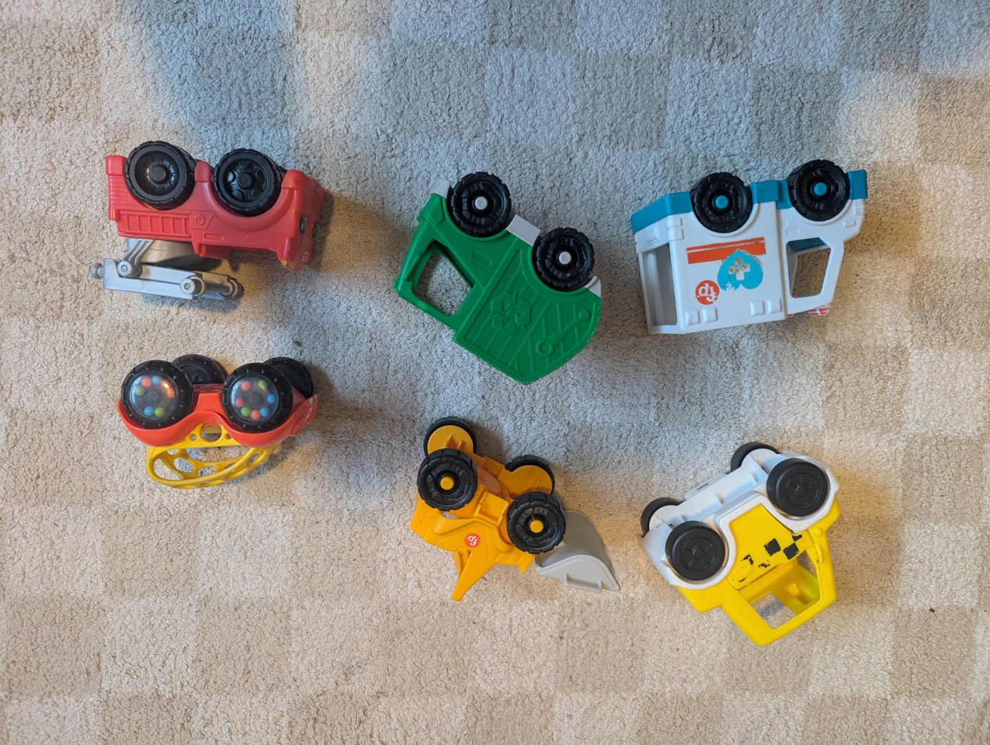 Assorted Toys: Fisher-Price, trucks, superheroes - photo 2