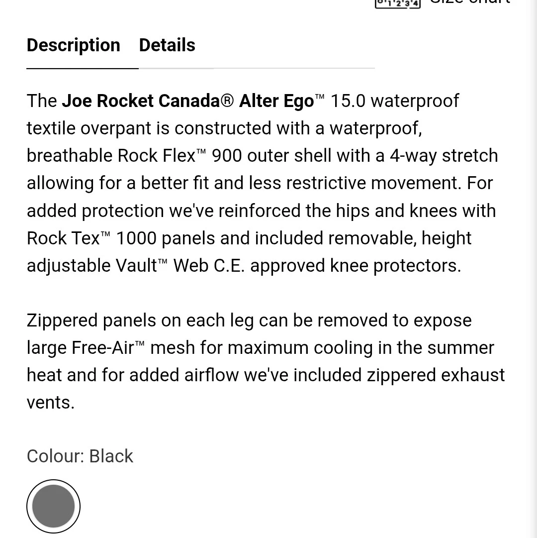 Joe Rocket Women's Motorcycle Jacket Pants &Gloves - photo 3