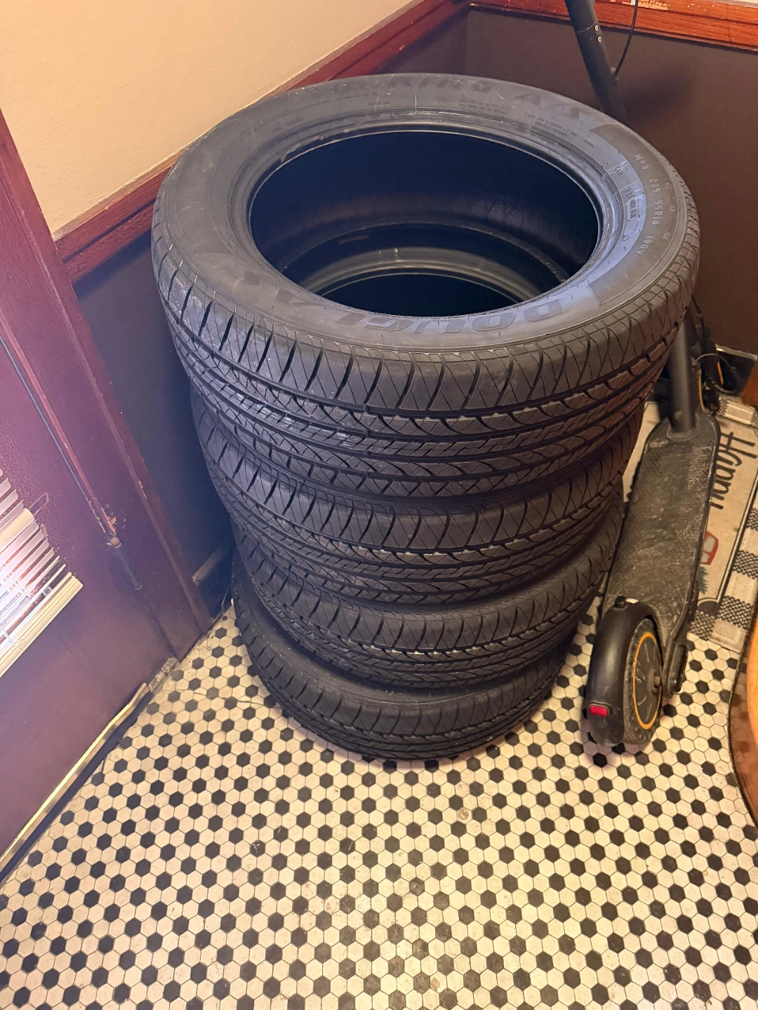 Douglas Touring A/S 235/55R18 100V Tires (Set of 4)