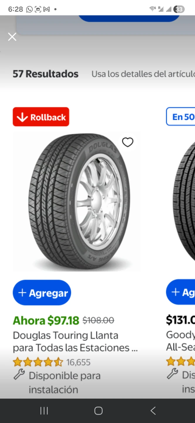 Douglas Touring A/S 235/55R18 100V Tires (Set of 4) - photo 4