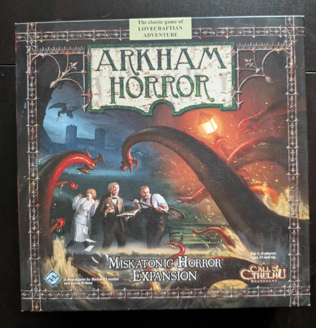 Arkham Horror Board Game + 2 Expansions - photo 5