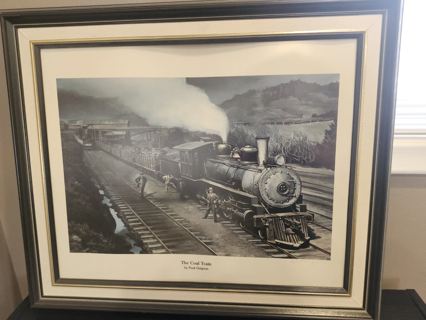 The Coal Train Art Print by Paul Grignon - photo 2