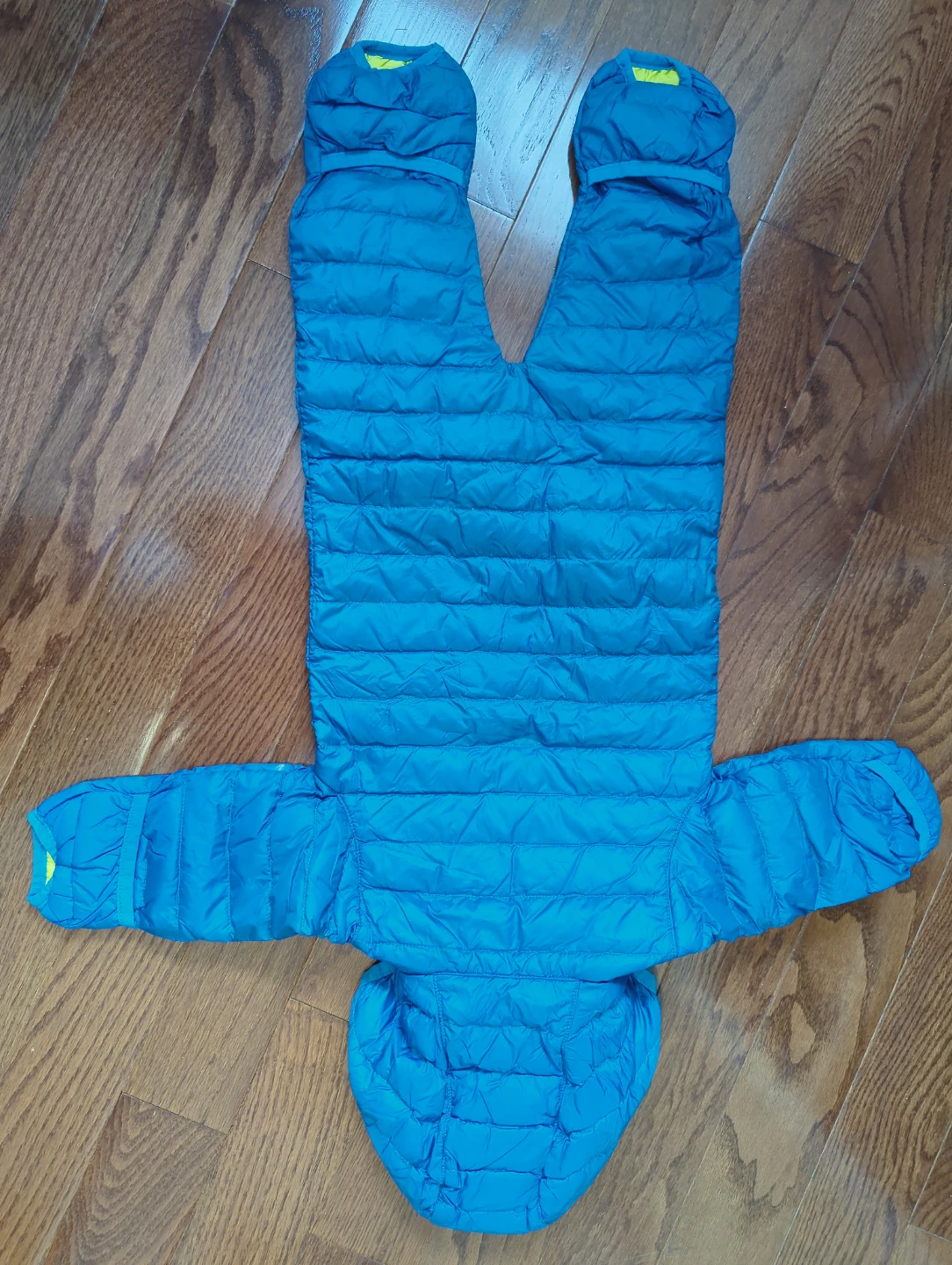 L.L.Bean Baby Bunting Suit 3-6 Months Blue - photo 2