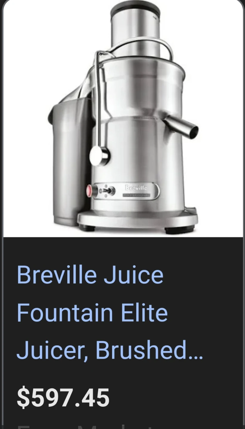 Breville Juice Fountain Elite Juicer - Brushed Stainless Steel - photo 2
