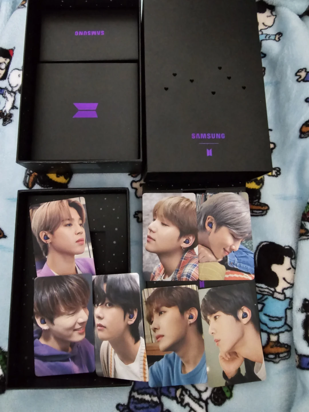 Samsung EMPTY Buds box + BTS card